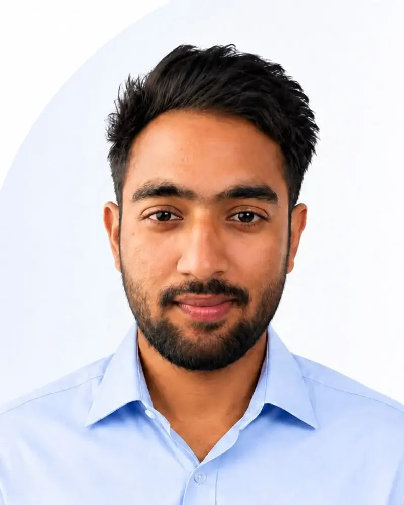 Portrait of Harsha S, Chief Product Officer at BenX